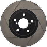 StopTech Power Slot 00-05 Legacy / 7/98-08 Impreza Front Right Sportstop Slotted Rotor Stoptech Brake Rotors - Slotted  AXOPROS