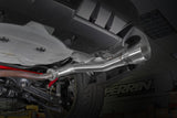 PERRIN 15-21 Subaru STI/15-25 WRX SS Dual Tip Axle Back Exhaust (Fits OE/AM Ctr Pipes) Perrin Performance Axle Back  AXOPROS