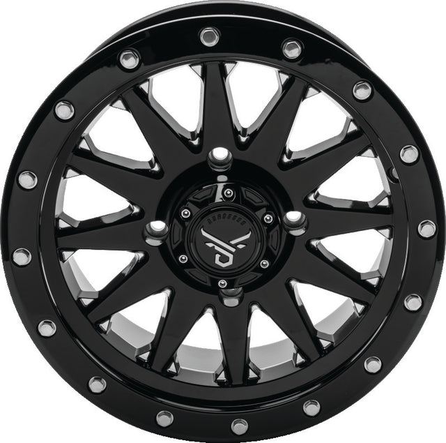 QuadBoss Wagon 15X7 - 4+3 - 4/156 - Milled QuadBoss Wheels - Cast  AXOPROS