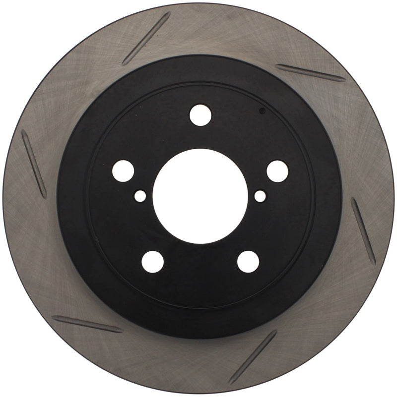 StopTech Power Slot 02-05 WRX Rear Left Sportstop Slotted Rotor Stoptech Brake Rotors - Slotted  AXOPROS