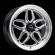 Weld Weld S107 20X8 Laguna 5X127 ET00 BS4.50 Gloss Black MIL Dia 78.1 Wheels - Cast aftermarket performance part