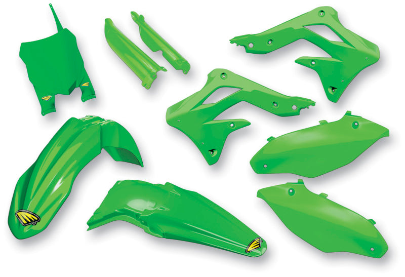 Cycra 13-16 Kawasaki KX250F Powerflow Body Kit - OEM Green Cycra Plastics  AXOPROS