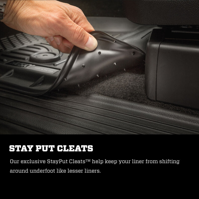 Husky Liners 18-23 Honda Odyssey WeatherBeater Black Front Floor Liners Husky Liners Floor Mats - Rubber  AXOPROS