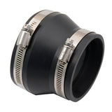 Spectre Coupler/Reducer 4in. to 3in. (PVC) - Black Spectre Silicone Couplers & Hoses  AXOPROS
