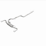 MagnaFlow 10-12 Mazda 3 L4 2.5L Hatchback Split Rear Exit Stainless Cat Back Performance Exhaust Magnaflow Catback  AXOPROS
