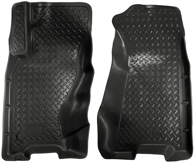 Husky Liners 99-04 Grand Cherokee (4DR) Classic Style Black Floor Liners Husky Liners Floor Mats - Rubber  AXOPROS