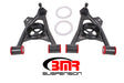 BMR 94-04 Mustang Lower Non-Adj. A-Arms (Poly) w/ Tall Ball Joint / Spring Pocket - Black Hammertone BMR Suspension Control Arms  AXOPROS