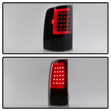 xTune 07-13 GMC Sierra 1500 LED Tail Lights - Black Smoke (ALT-ON-GS07-G2-LED-BSM) SPYDER Tail Lights  AXOPROS