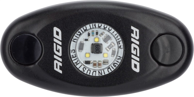 Rigid Industries A-Series Light - Black - High Strength - Red Rigid Industries Light Bars & Cubes  AXOPROS