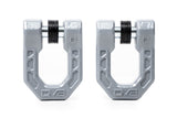 DV8 Offroad Elite Series D-Ring Shackles - Pair (Gray) DV8 Offroad Bumper Accessories  AXOPROS