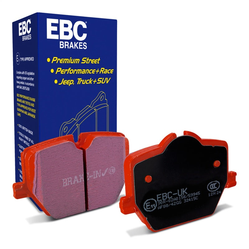EBC 2019+ Toyota GR Supra (w/13.6in Rear Rotor) Redstuff Rear Brake Pads EBC Brake Pads - Performance  AXOPROS