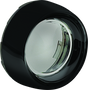 Kuryakyn Deep Dish Bezel For Bullet Turn Signals Smoke Lens Gloss Black Kuryakyn Light Accessories and Wiring  AXOPROS
