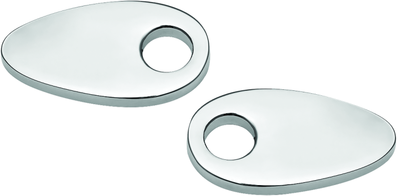 Kuryakyn Fender Strut Plates Chrome Kuryakyn Exterior Trim  AXOPROS