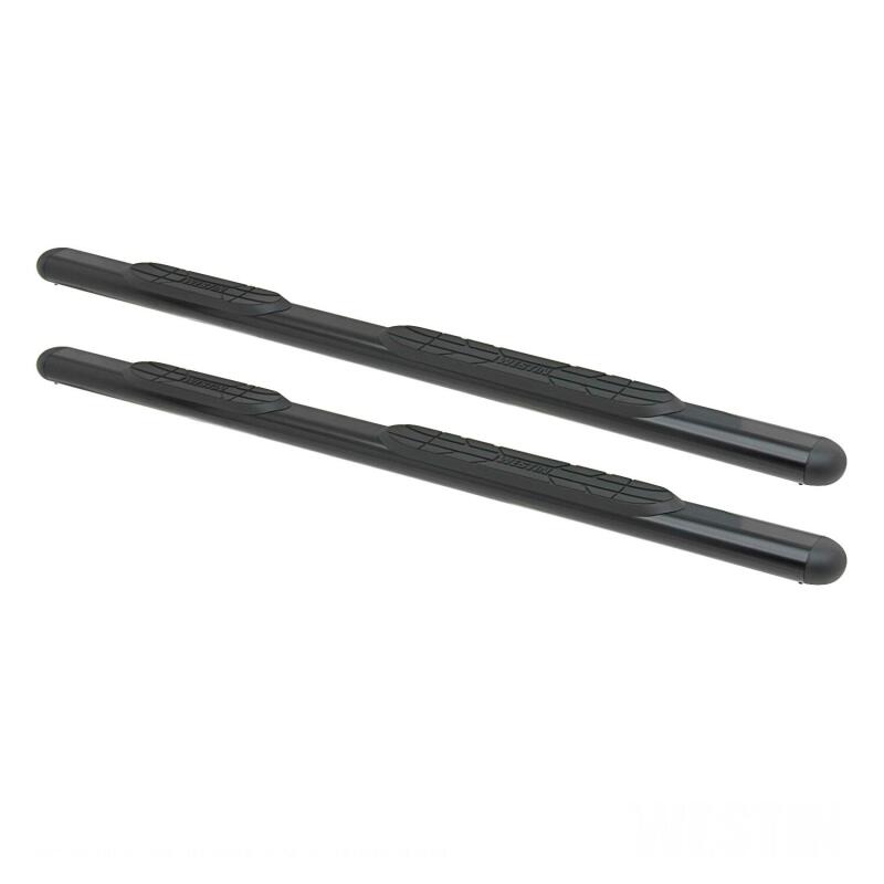 Westin Premier 4 Oval Nerf Step Bars 75 in - Black Westin Nerf Bars  AXOPROS