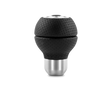 Momo Race Shift Knob - Black Airleather, Aluminum Insert MOMO Shift Knobs  AXOPROS