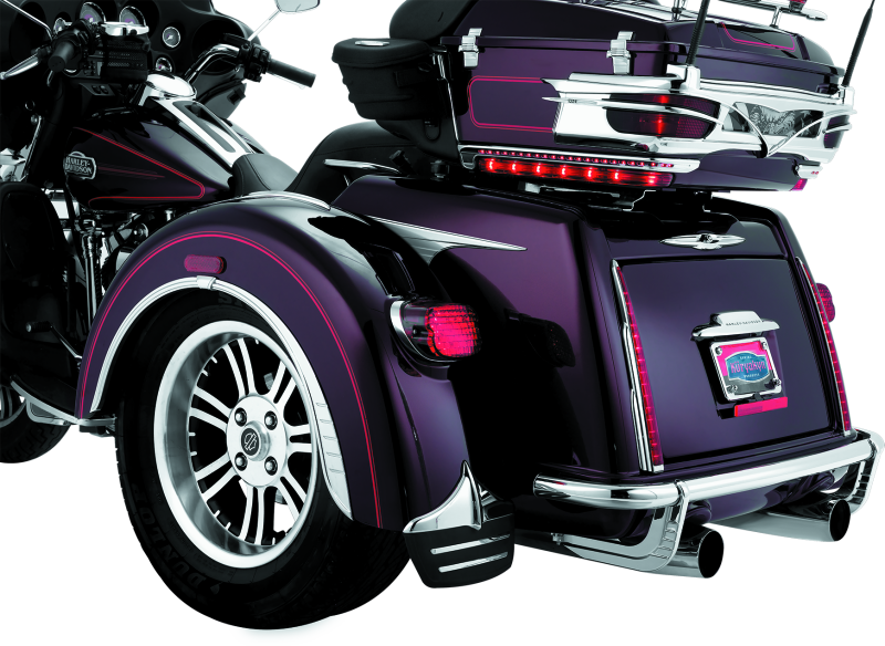 Kuryakyn Rear Bumper Accents For Trikes Chrome Kuryakyn Exterior Trim  AXOPROS