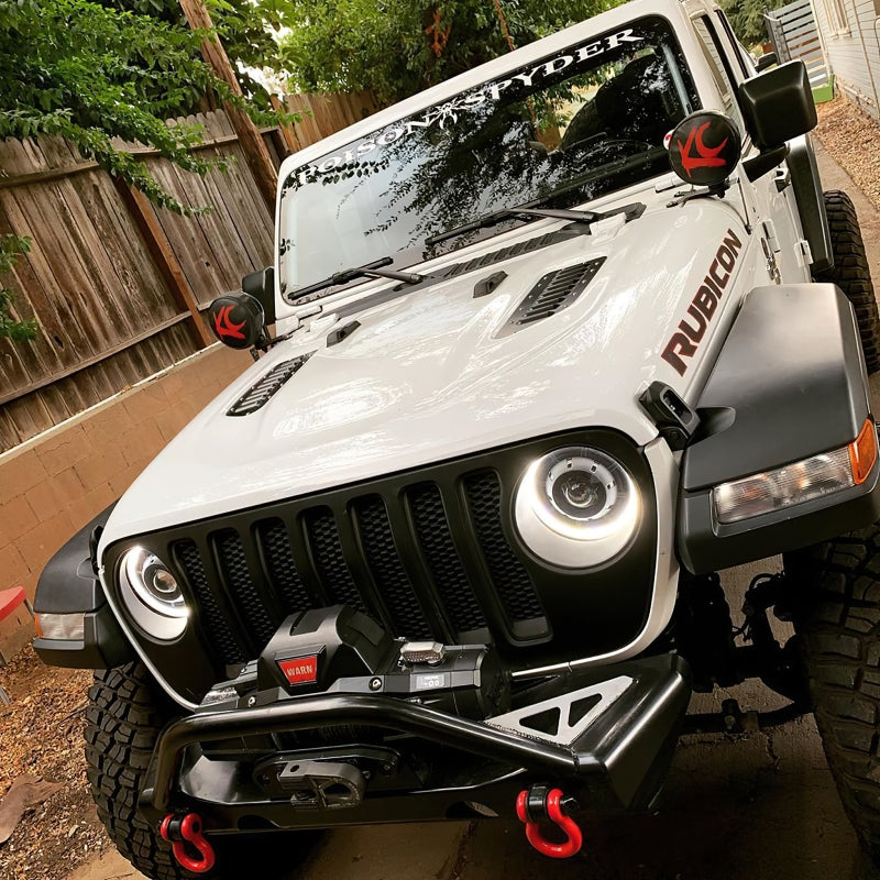 Oracle Jeep JL/Gladiator JT Oculus Bi-LED Projector Headlights - Amber/White Switchback SEE WARRANTY ORACLE Lighting Headlights  AXOPROS