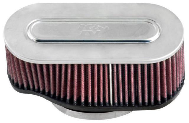 K&N Marine Engine Flame Arrestor 8.625in Base O/S Length / 4.5in Base O/S Width / 3.25in Height K&N Engineering Air Filters - Drop In  AXOPROS