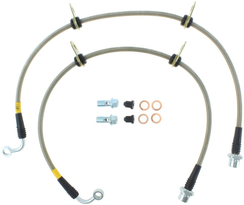 StopTech Stainless Steel Brake Line Kit - Front Stoptech Brake Line Kits  AXOPROS