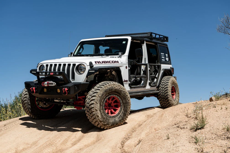 Body Armor 4x4 2018+ Jeep Wrangler JL Gladiator JT Tube Doors Front Pair Body Armor 4x4 Door Panels  AXOPROS