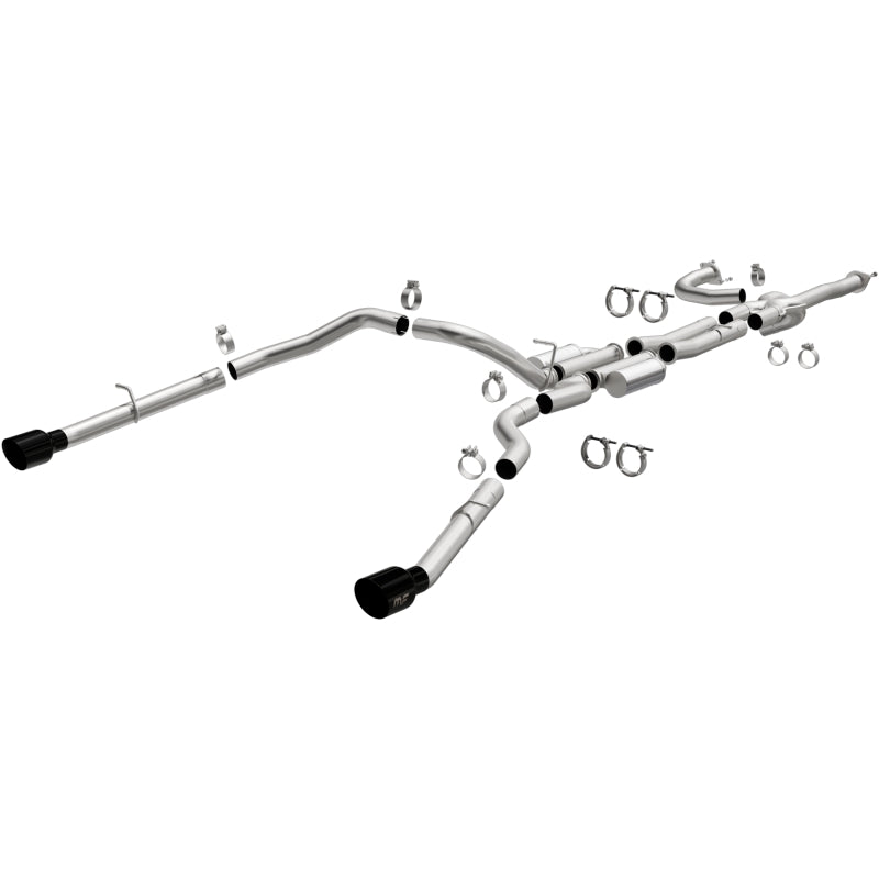 MagnaFlow 21-24 RAM 1500 TRX SPEQ Series Cat-Back Performance Exhaust System w/ Black Chrome Tips Magnaflow Catback  AXOPROS