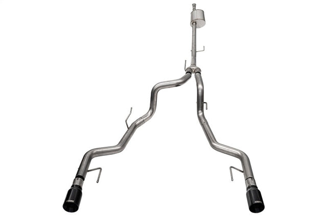 Corsa 2022-2024 2023 Ford F-150 SuperCrew/5.5ft Bed 5.0L V8 Sport Cat-Back Dual Rear Exit-Black PVD CORSA Performance Catback  AXOPROS
