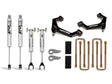 Cognito 20-24 Chevy Silv/Sierra 2500/3500HD 2/4WD 3in Perf Ball Joint Lvl Lift Kit w/ Fox PS 2.0 IFP Cognito Leveling Kits  AXOPROS