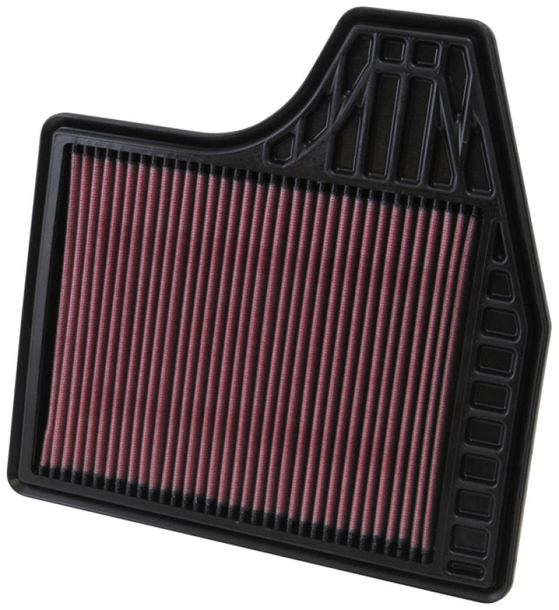 K&N Replacement Filter 11.438in O/S Length x 11.375in O/S Width x 1in H for 13 Nissan Altima 2.5L K&N Engineering Air Filters - Drop In  AXOPROS