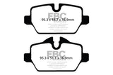 EBC 10+ Mini Countryman 1.6 Cooper Yellowstuff Rear Brake Pads EBC Brake Pads - Performance  AXOPROS