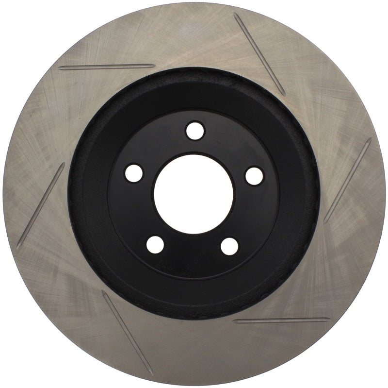 StopTech Power Slot 94-04 Ford Mustang Front Right Slotted Rotor Stoptech Brake Rotors - Slotted  AXOPROS