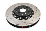 DBA 04-07 STi/2017 BRZ w/Perf. Pkg. 10 Hole Front Slotted 5000 Series 2/PC Rotor Assembled w/Blk Hat DBA Brake Rotors - 2 Piece  AXOPROS