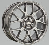 BBS XR 18x8 5x112 37mm Offset 82mm Bore PFS/Clip Req Gloss Platinum Wheel BBS Wheels - Cast  AXOPROS