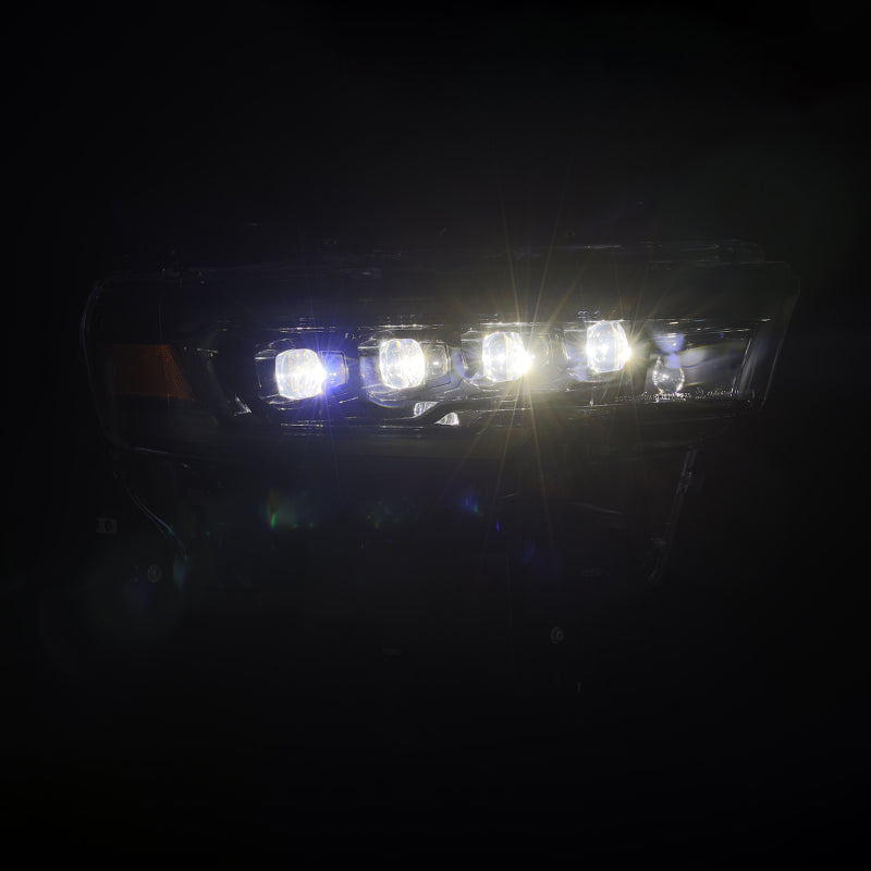 AlphaRex AlphaRex 25-26 Dodge Ram 1500 NOVA LED Proj Headlights- Alpha-Black w/Activ Lit/Seq Signal/Switchbk Headlights aftermarket performance part