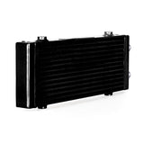Mishimoto Universal Medium Bar and Plate Dual Pass Black Oil Cooler Mishimoto Oil Coolers  AXOPROS