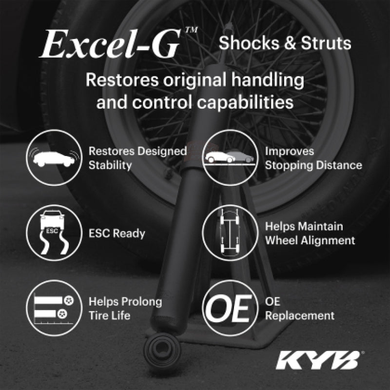 KYB 18-22 Hyundai Accent / Kia Rio Excel-G Shock Assembly - Rear KYB Shocks and Struts  AXOPROS