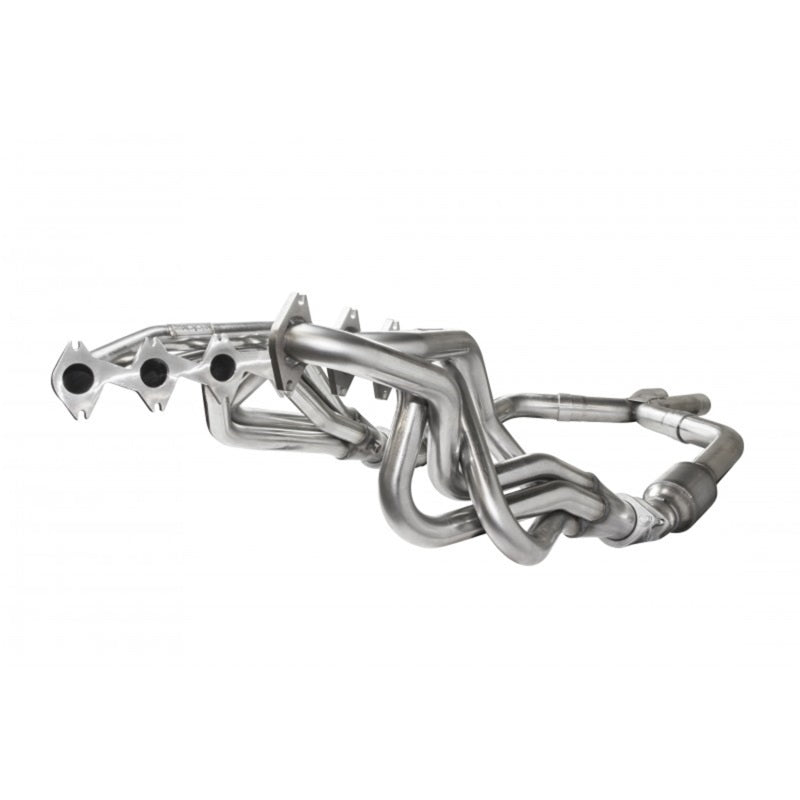 Kooks 05-10 Ford Mustang GT Manual 1 5/8in x 2 1/2in SS Long Tube Headers and OEM Catted SS X Pipe Kooks Headers Headers & Manifolds  AXOPROS