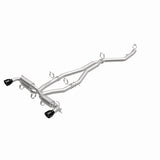 MagnaFlow 2020+ Toyota Supra SPEQ Series Cat-Back Performance Exhaust System w/ Black Chrome Tips Magnaflow Catback  AXOPROS