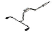 Borla 22-23 Volkswagen Golf GTI 2.0L AT/MT 3inch S-Type Cat-Back Exhaust - 4in Black Chrome Tips Borla Catback  AXOPROS