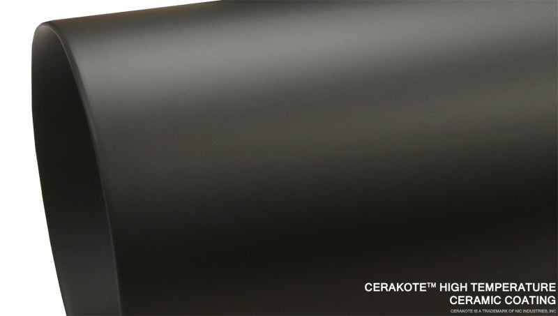 Corsa 2019-24 Ram 1500 5.7L Crew Cab w/ 57in or 76in Bed Cat-Back Dual Rr Exit 5in Blk CerakoteTips CORSA Performance Catback  AXOPROS
