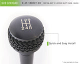 DV8 Offroad 1997-06 Jeep TJ 5-Speed Shift Knob And Lever Black DV8 Offroad Shift Knobs  AXOPROS