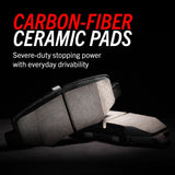 Power Stop 18-19 Jeep Grand Cherokee Front Z23 Evolution Sport Brake Pads w/Hardware PowerStop Brake Pads - Performance  AXOPROS