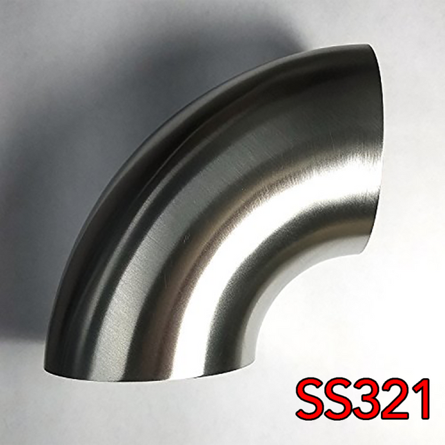 Stainless Bros Stainless Bros 1.75 SS321 90 Deg Mandrel Bend Elbow - 1D Radius (No Leg) Steel Tubing aftermarket performance part