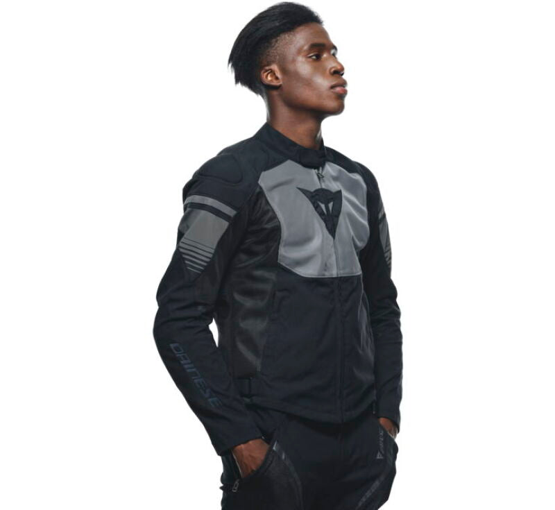 Dainese Air Fast Tex Jacket Black/Gray/Gray Size - 54 Dainese Jackets - Textile  AXOPROS