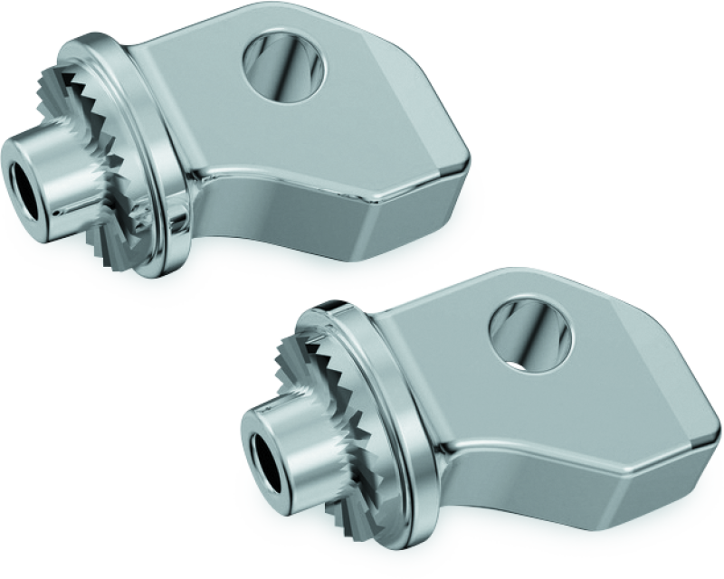 Kuryakyn Splined Peg Adapters Front Indian Scout Chrome Kuryakyn Footpegs  AXOPROS