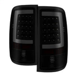 xTune 07-13 GMC Sierra 1500 LED Tail Lights - Black Smoke (ALT-ON-GS07-G2-LED-BSM) SPYDER Tail Lights  AXOPROS