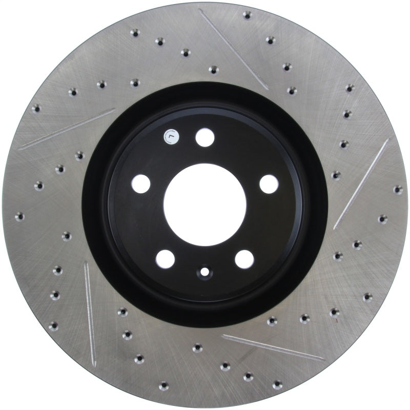 StopTech Slotted & Drilled Sport Brake Rotor Stoptech Brake Rotors - Slot & Drilled  AXOPROS