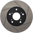 StopTech Power Slot 06-08 Civic GX / 02-04 CR-V / 98-02 Honda Accord V6 / 03-07 Accord 4 cyl/V6 MT Stoptech Brake Rotors - Slotted  AXOPROS