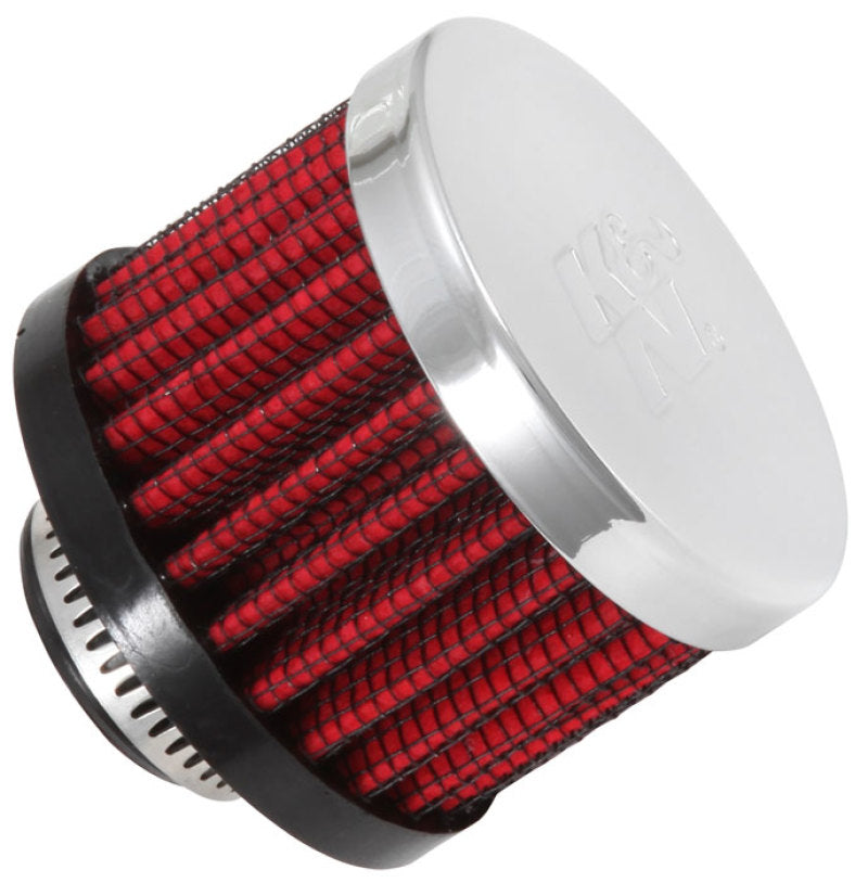 K&N 0.625 inch ID 2 inch OD 1.5 inch H Clamp On Crankcase Vent Filter K&N Engineering Air Filters - Universal Fit  AXOPROS