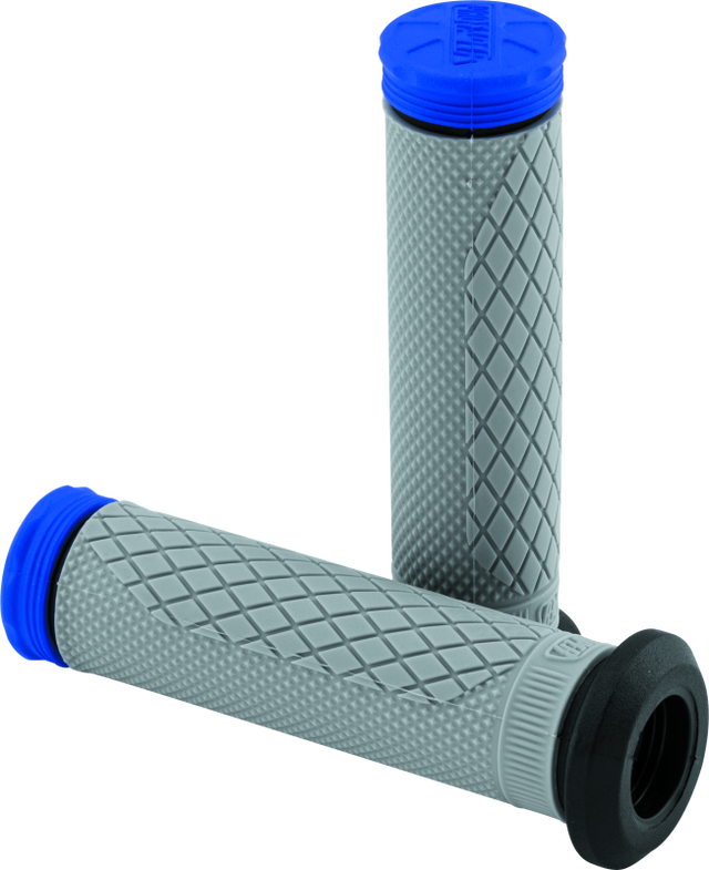 ProTaper Tri Density Full Diamond ATV Grips - Blue ProTaper Grips  AXOPROS