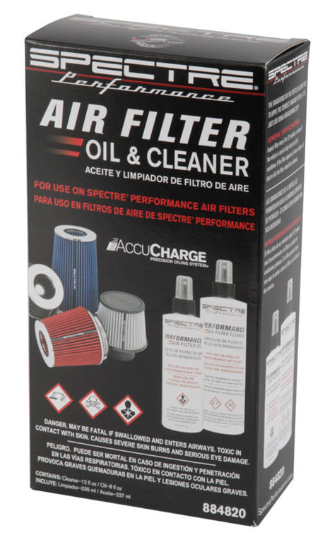 Spectre Accucharge Kit for HPR Filters - Clear - AXOPROS